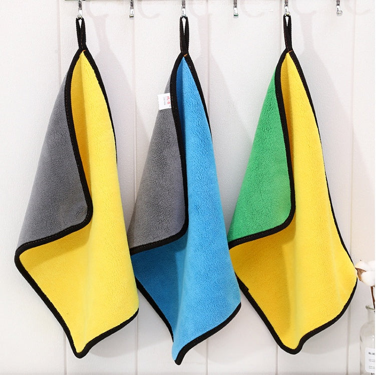 Two-color Couble-sided Car Dual-use Cleaning Car Wash Towel - GoCrisandy