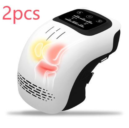 Gocrisandy intelligent electric knee massager with infrared laser and vibration for home pain relief, rechargeable and easy to use.