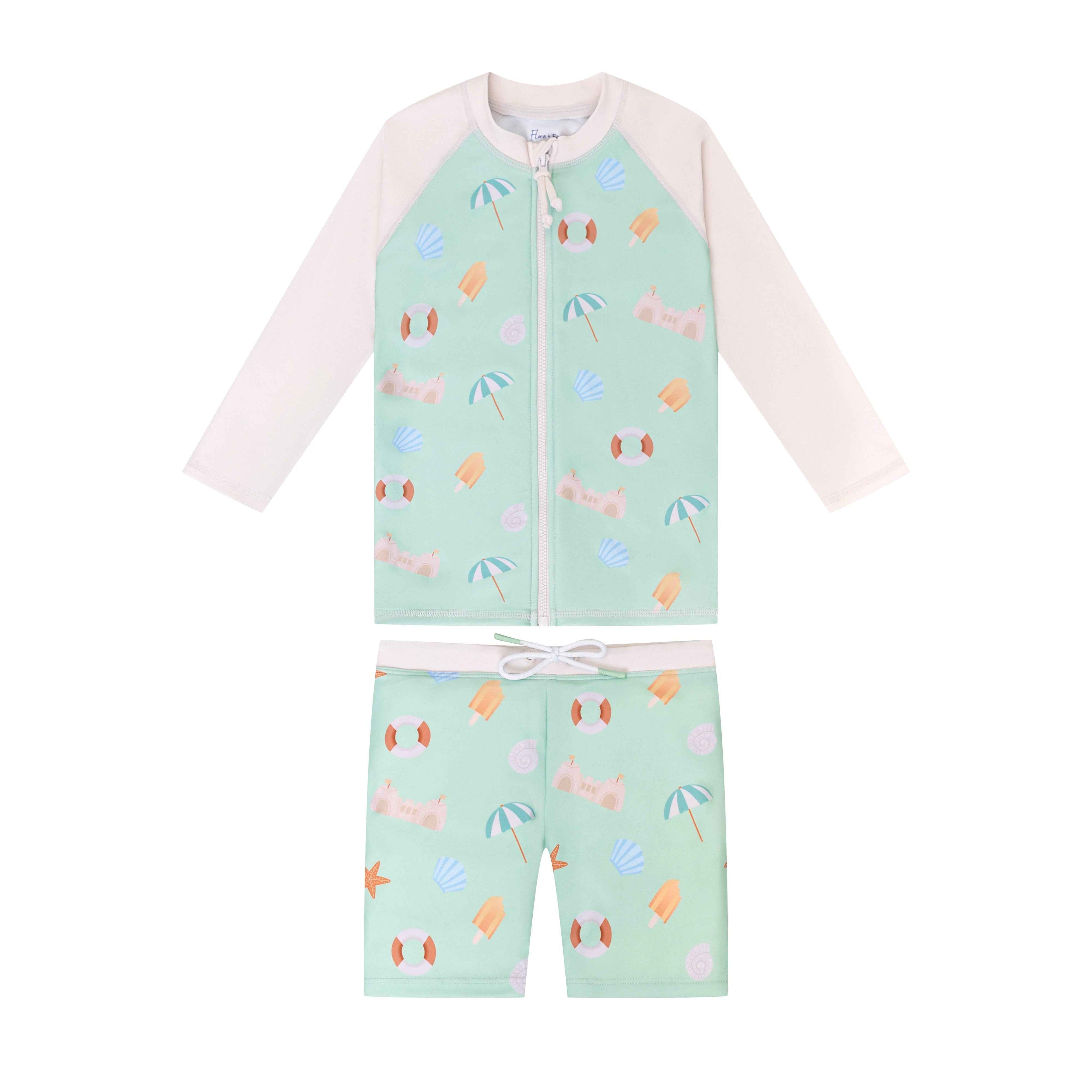 The 'Sandcastle' 2-Piece Swim Set