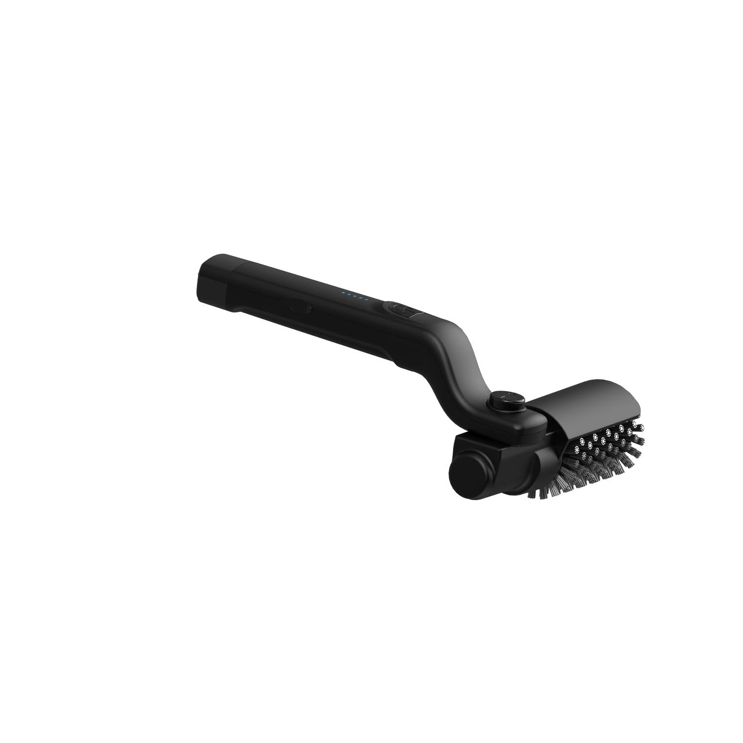 gocrisandy electric BBQ brush cleaning grill grates with heavy grease and grime, featuring a 3-in-1 car paint protection spray.