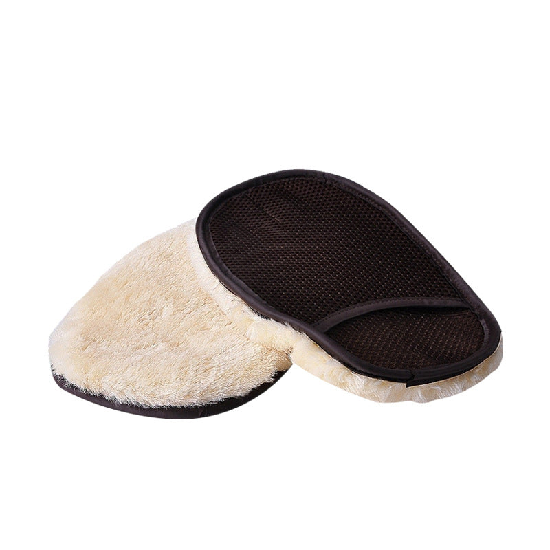 Car type soft hair car wash cleaning gloves car motorcycle car wash car care cleaning tools - GoCrisandy
